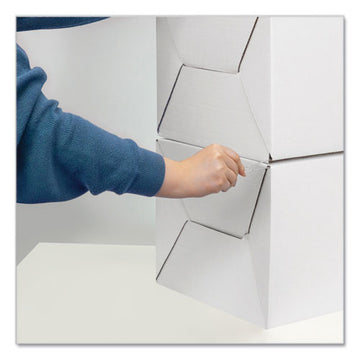 Bankers Box® Stor-drawer Steel Plus Extra Space-savings Storage Drawers, Letter Files, 14" X 25.5" X 11.5", White-blue, 6-carton freeshipping - TVN Wholesale